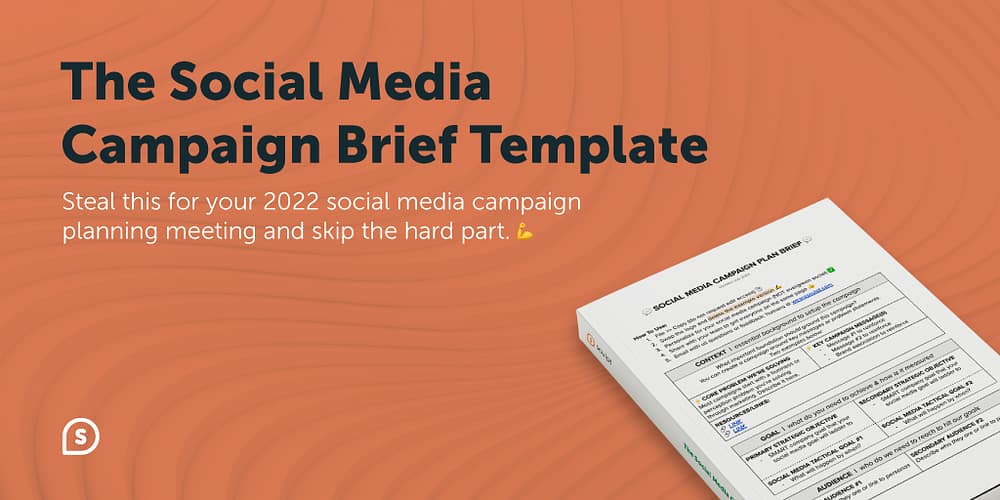 The Social Media Campaign Brief Template The Social Media Campaign Brief Template